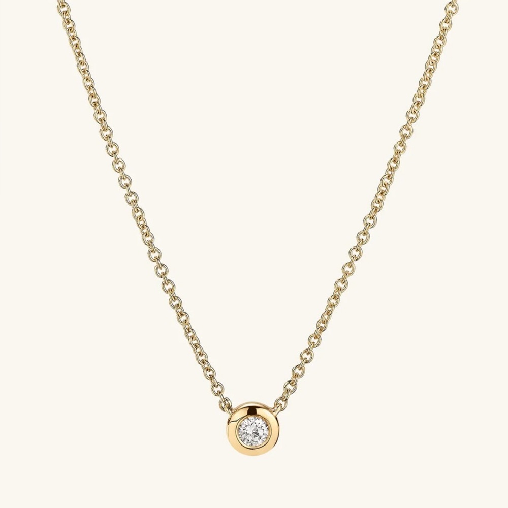 Mejuri Diamond Necklace